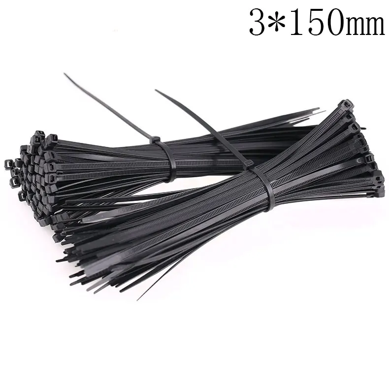 1000pcs 3mm*120mm Nylon cable ties