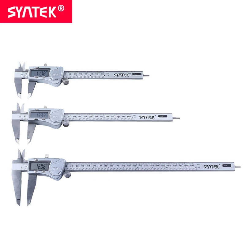 Штангенциркуль Syntek Vernier профессиональный промышленный водонепроницаемый IP54 6 8 12