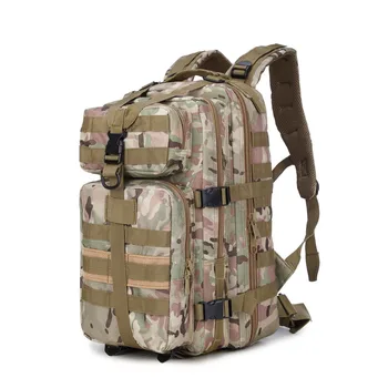

35L Military Tactical Assault Backpack Waterproof Army Molle Shoulder Bag Hiking Camping Hunting Rucksack BHD2