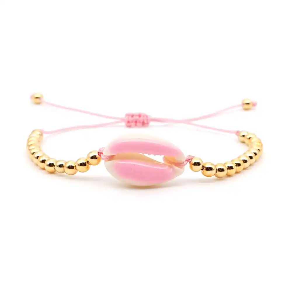 

Go2boho Puka Shell Bracelet Summer Jewelry Pulseras Bohemia 2019 Women Fashion fit MIYUKI Bracelet Japan Gold Plate Plastic Bead