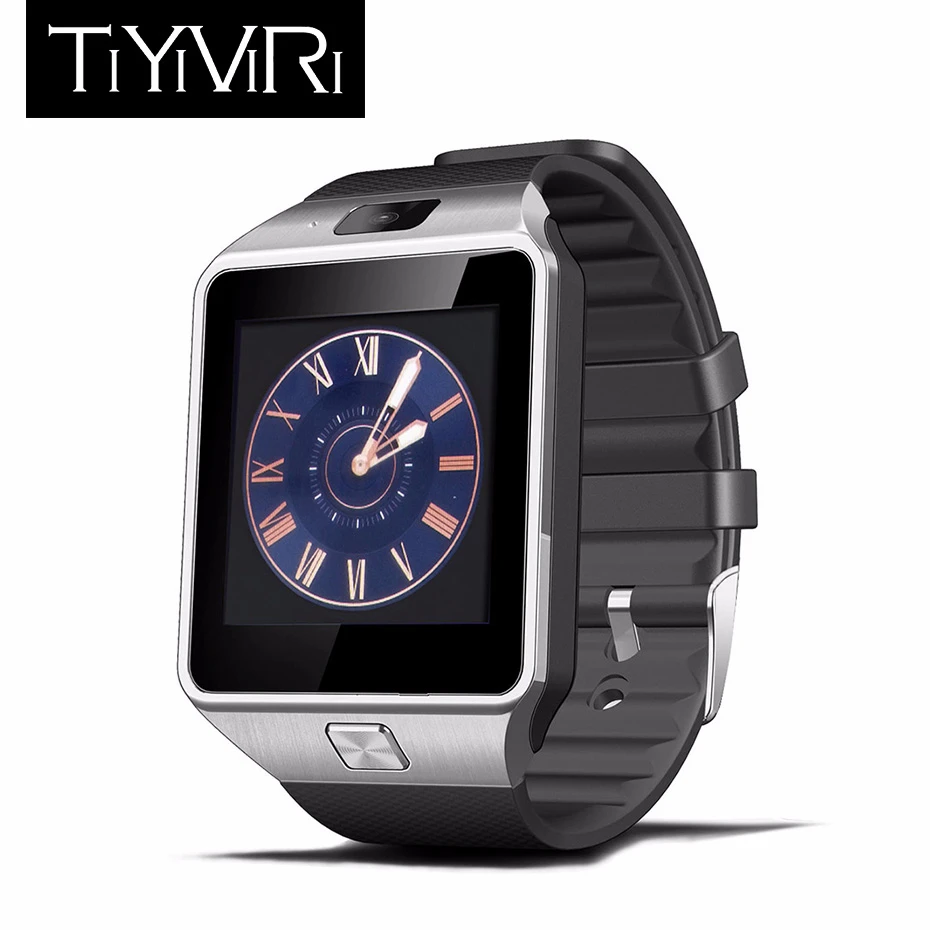 

Smart Watch Bluetooth 3.0 Support SIM Card TF Card 2019 Men with Camera SIM Card Smartwatch for Apple IOS and Android Phone