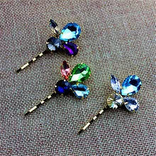 Новинка, популярные Великолепные женские ювелирные изделия,, для девочек, на день рождения, для вечеринки, в полоску, заколка для волос, подарок