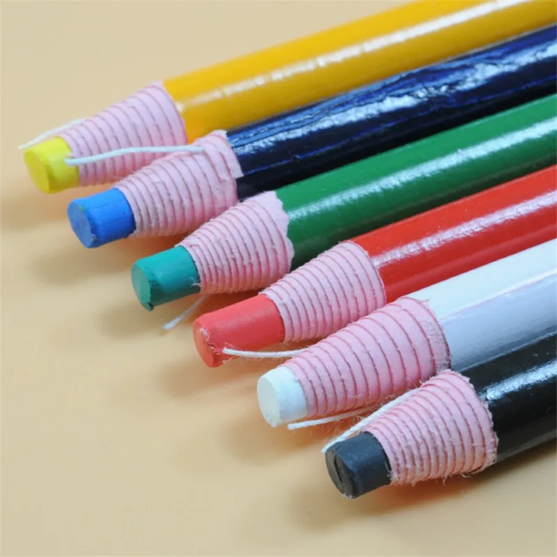 

12pcs 6 colors chosing Manual essential canvas pen non sharpening invisible marking pen garment leather air erasable pen