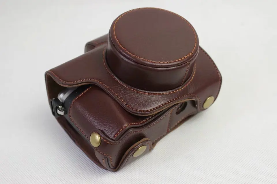 Чехол из натуральной кожи для камеры Olympus EM10 III M3 Mark Винтажный чехол с