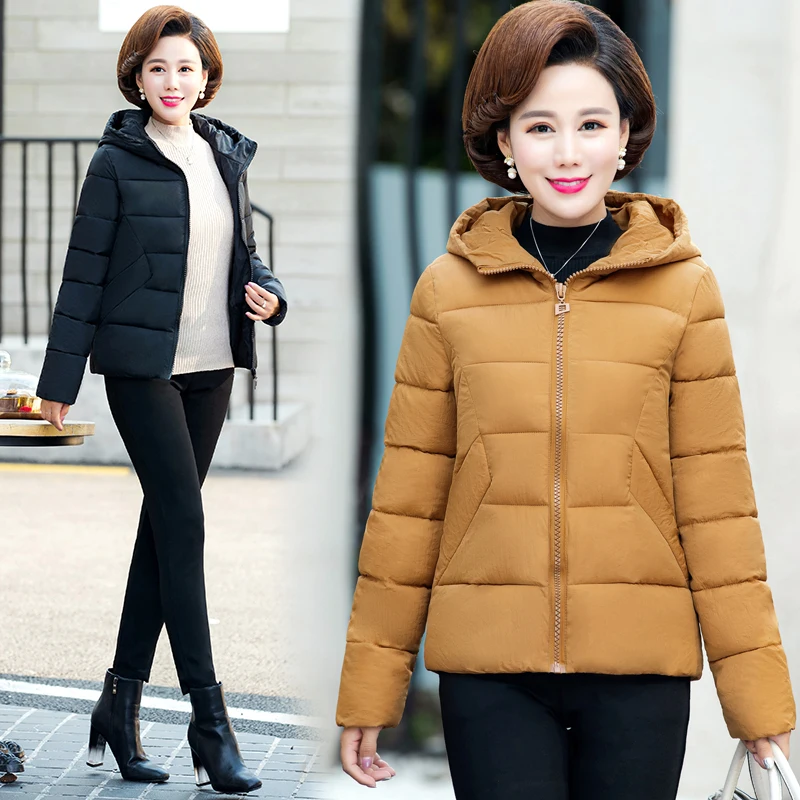 

Casual thick parka overcoat Winter warm fashion outerwear coats Women 2019 streetwear jacket coat female plus size S-6XL