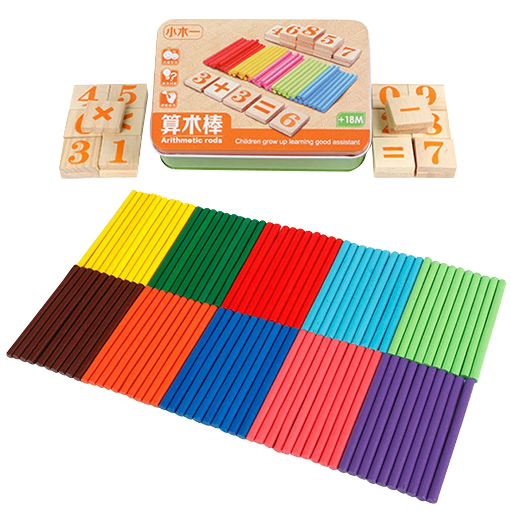 Children Wooden Mathematics Puzzle Toy Gift Kid Math Calculate Game Toys Kids Learning Education Math