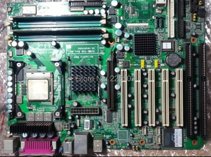 100% оригинальный телефон AIMB742 A2 5 PCI Промышленная материнская плата 2 ISA с