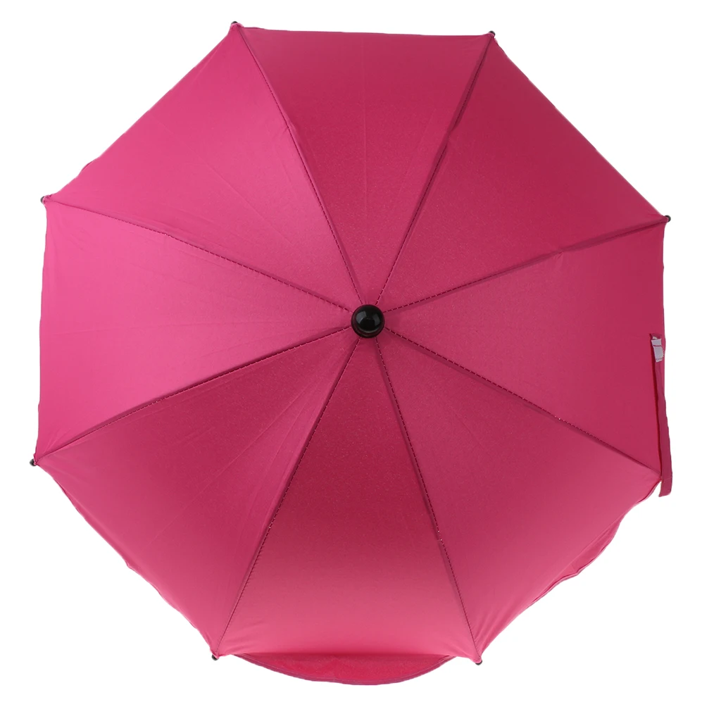 Foldable Sunshade Mini Sunny Umbrella UV Protection Beach Shelter Umbrella Outdoor Lightweight Parasol w/ Sand Anchor for Coast
