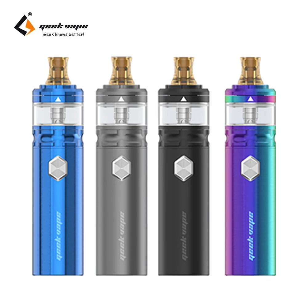 

Original GeekVape Flint MTL Kit 950mAh with Flint Tank with NS Coil 1.6ohm 2ML Top filling VS iJust 3 kit electronic cigerette