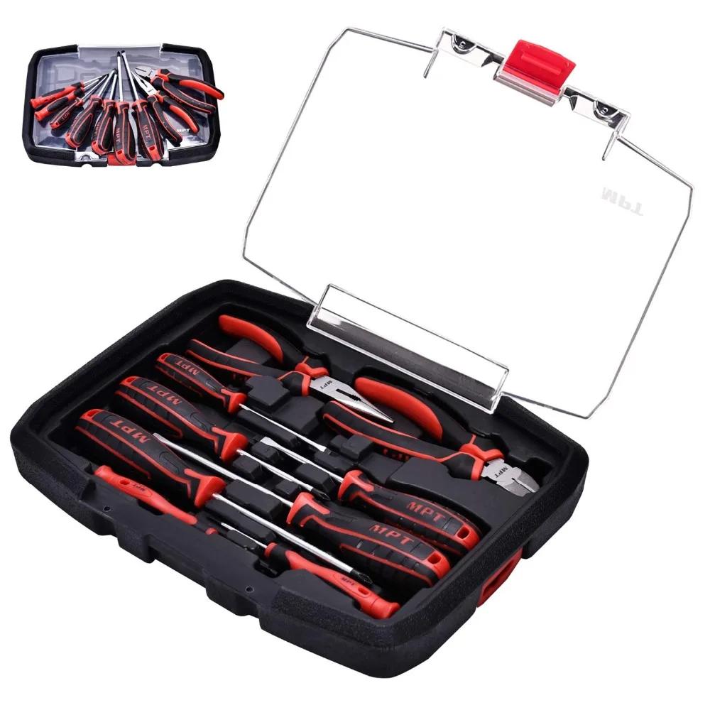 

MPT MHA01012 9pcs Precision Pliers and Screwdriver Set DIY Series Plies Screwdriver Set