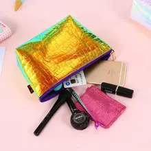 New Arrive Stone Pattern Cosmetic Bag Casual Laser Makeup Bag Clutch Necessarie Portable Zipper Waterproof Make Up Box New Arrive Stone Pattern Cosmetic Bag Casual Laser Makeup Bag Clutch Necessarie Portable Zipper Waterproof Make Up Box