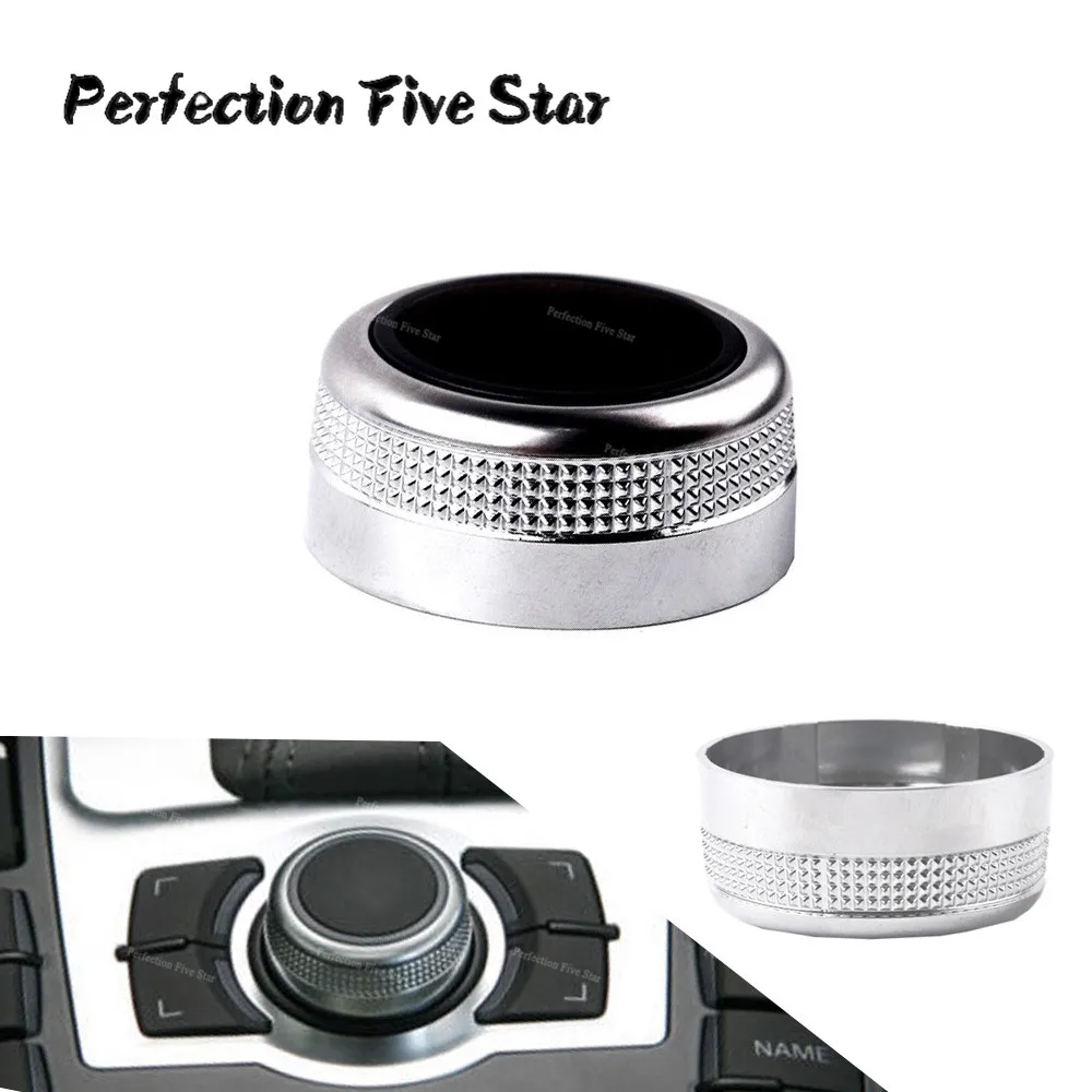 

4F0919069 4F0919069A MMI Multi Media Rotary Knob Main Menu Switch Cover For Audi A6 Allroad Quattro C6 A8 Q7 2007 2008 2009