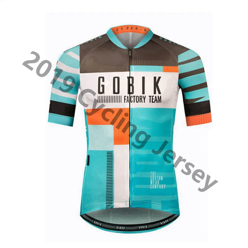 Новый GOBIK 2019 Pro team Велоспорт трикотажные летние шорты рукавом MTB Гонки на велосипедах велосипедные Костюмы Для мужчин кофта для велоспорта