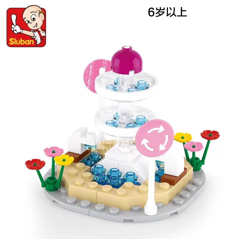 Sluban модели Здание игрушка Совместимость с LEGO Лего Legos Конструктор B0519 79 блок Блоки
