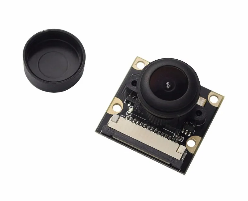 Raspberry Pi 4 Camera Night Version with 150 Degree Wide Angle 5M Pixel 1080P Camera Module Also Support Raspberry Pi 3