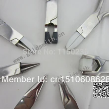 7 шт./лот плоскогубцы из нержавеющей стали, ювелирные изделия/Клещи для стекла ювелирные изделия инструменты ювелирных изделий инструменты, режущие плоскогубцы