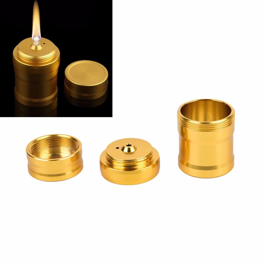 

1pc portable mini alcohol burner lamp metal case lab equipment heating tool
