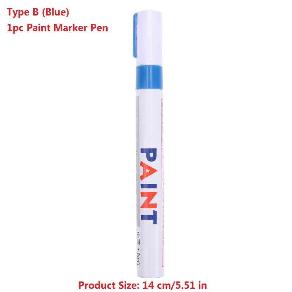Type B 1pc Blue 10 шт/1 шт Быстросохнущий стираемый маркер для белой доски ручки DIY маркер для детей рисование школы канцелярские принадлежности - Цвет: Type B 1pc Blue