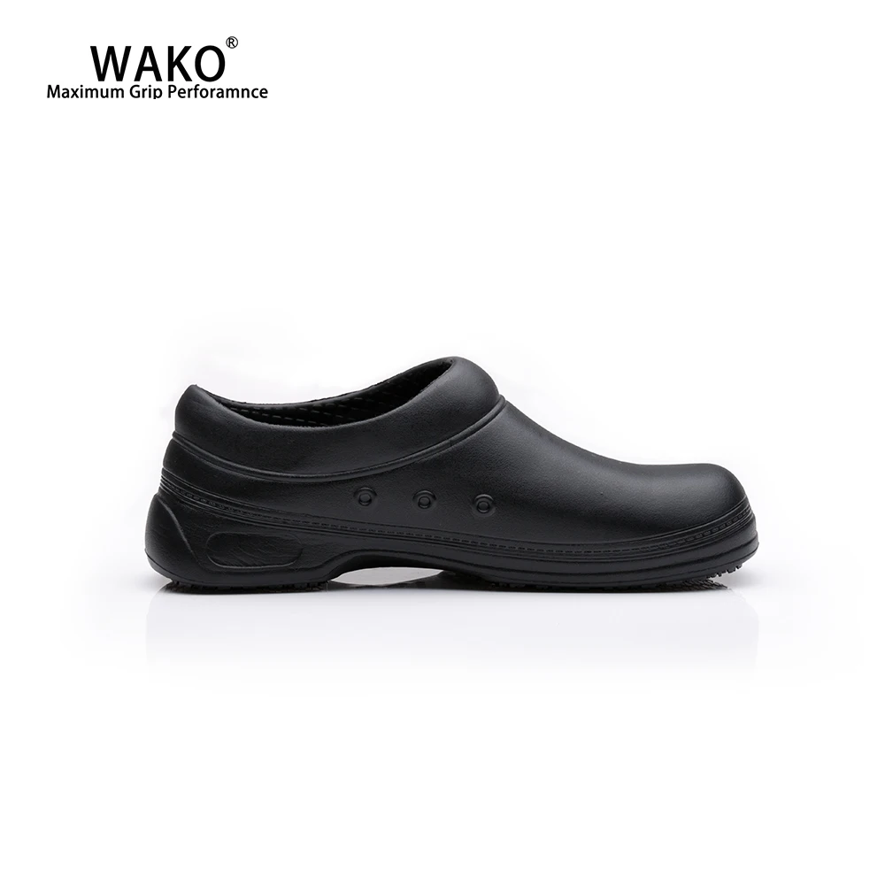 WAKO Men Chef Shoes Non-Slip Restaurant Kitchen Safety Work Shoes Anti-Skid Women Cook Shoes Slip On Hotel Surgical Shoes 9031 WAKO Men Chef Shoes Non-Slip Restaurant Kitchen Safety Work Shoes Anti-Skid Women Cook Shoes Slip On Hotel Surgical Shoes 9031
