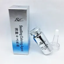 2 шт./лот Перманентный макияж бровей отек краситель татуировки цвета поставки ремонт крем