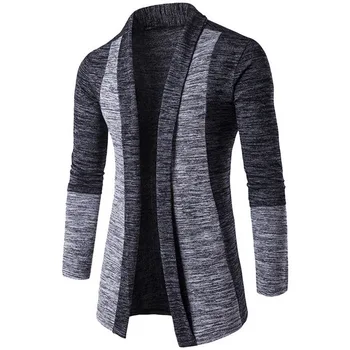 

Laamei Autumn Classic Cuff Hit Colors Men's Sweaters High Quality Cardigan Casual Coat 2019 New Fashion Men Sweaters Knitwear