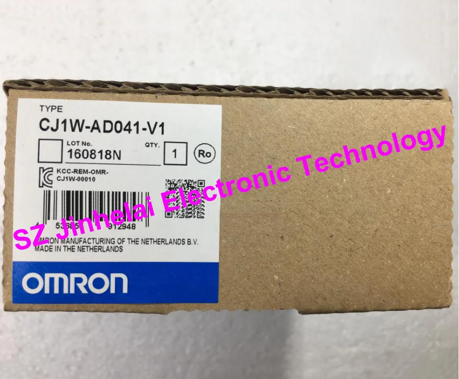 

100% New and original CJ1W-AD041-V1 OMRON Analog input unit