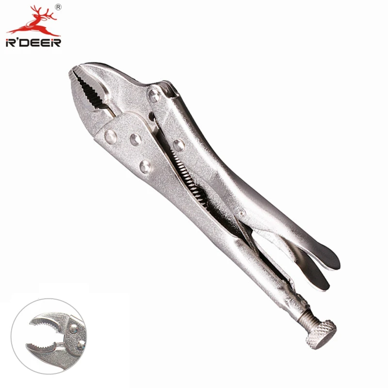 

RDEER Locking Pliers Gourd Mouth Pliers 6"/7"/10" Crimping Tool Cutting Pliers Multitool Hand Tools 1PC