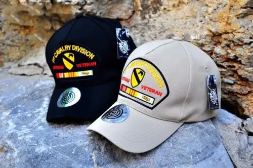 

VINTGAE US ARMY - 1ST CAVALRY MILITARY TACTICAL EMBROIDERED BASEBALL CAP HAT