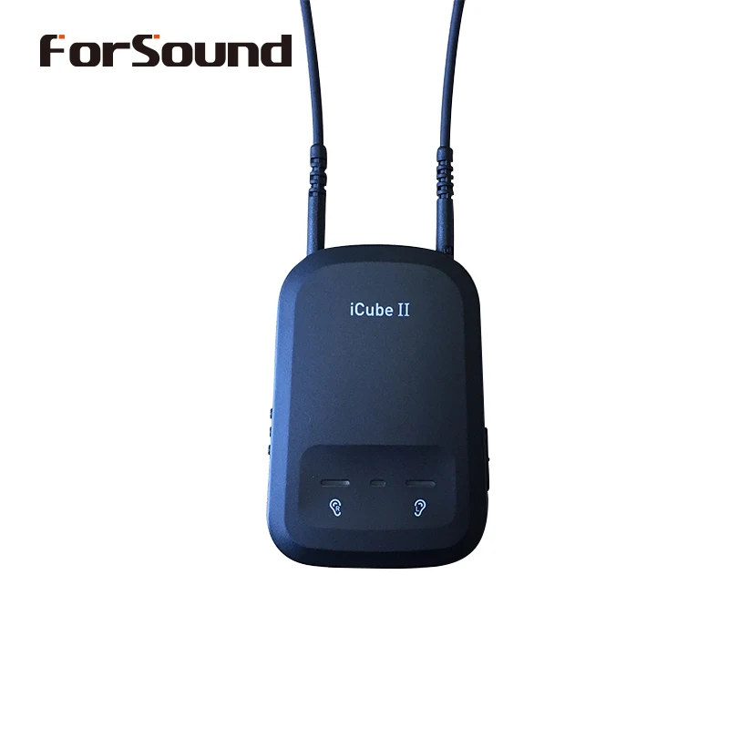 Цифровой Bluetooth беспроводной Phonak слуховой аппарат программируемый ящик iCube II
