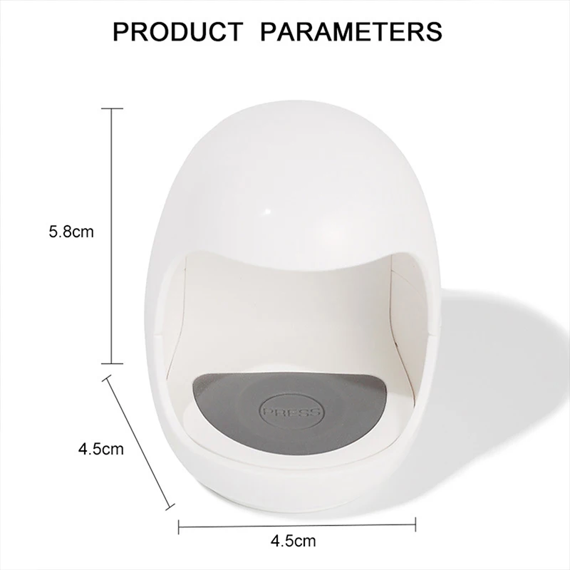 Дизайн, лампа для фототерапии в форме яйца, Гель-лак для ногтей, мини светодиодная УФ-лампа для путешествий и дома, Сушилка для ногтей