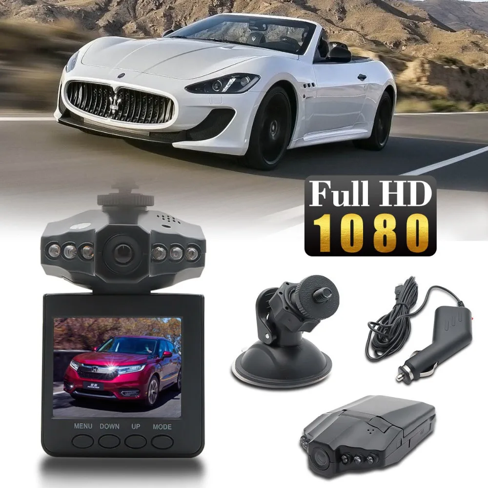 

2.5'' Car DVR Camera GPS Dual Camera lens HD 1080P Night Vision DVR Recorder G-Sensor Dash Cam 2.5 Inches Video Recorder IR