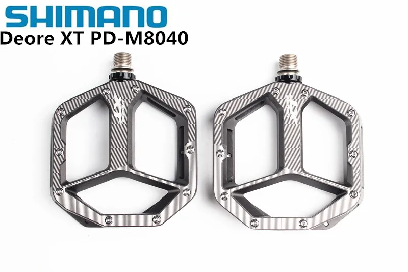 2018 Новая SHIMANO XT PD M8040 герметичный подшипник Плоские Педали Алюминий сплава MTB