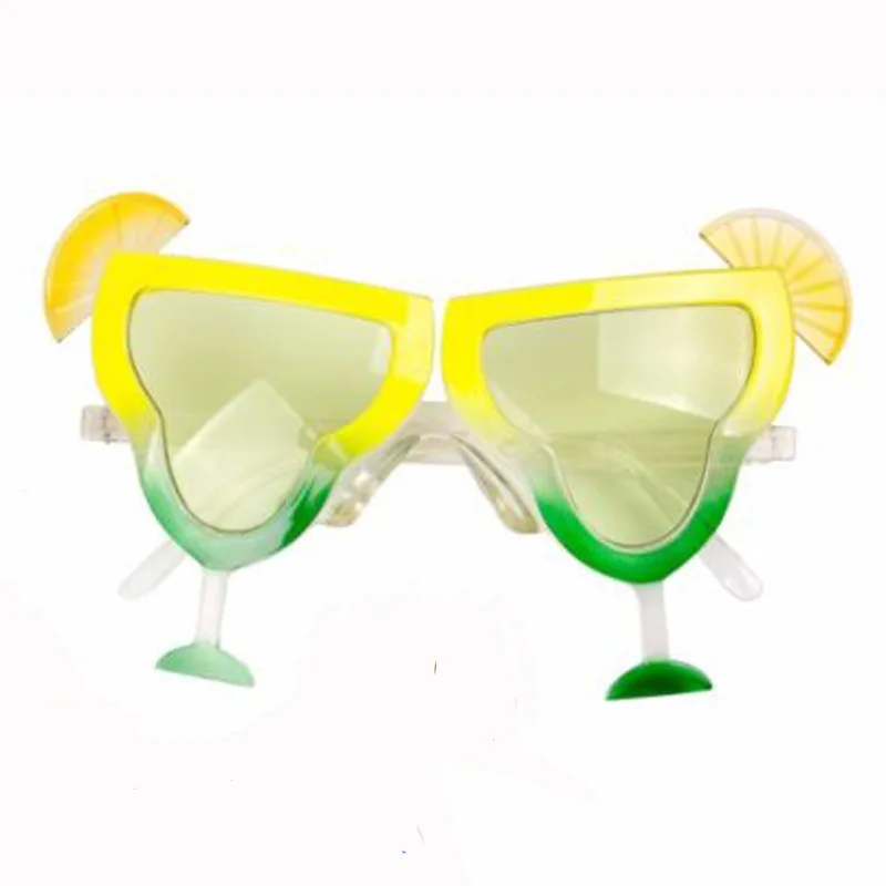 Гавайские вечерние солнцезащитные очки, забавные Гавайские очки, тропические Необычные платья, подарки для летней вечеринки - Цвет: Мятно-зеленый