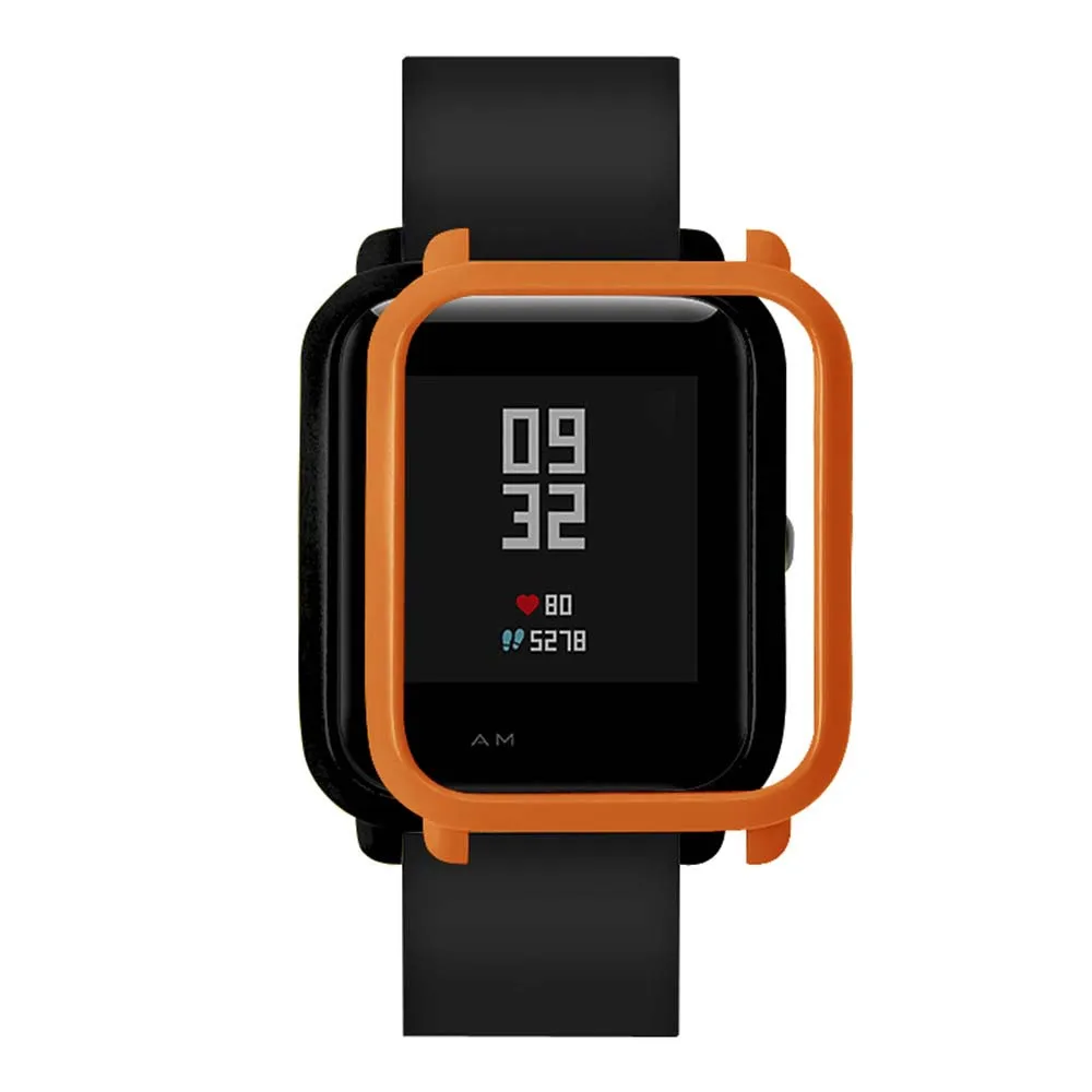 Цветной чехол из поликарбоната для Xiaomi Amazfit Bip BIT PACE Lite, Молодежные умные часы, защитная оболочка для Xiaomi Huami Amazfit Watch