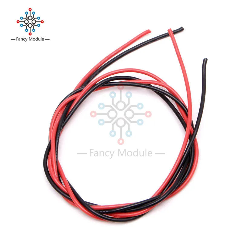 Красный черный 16 AWG гибкий провод для радиоуправляемой модели|copper cable|stranded cablesilicone