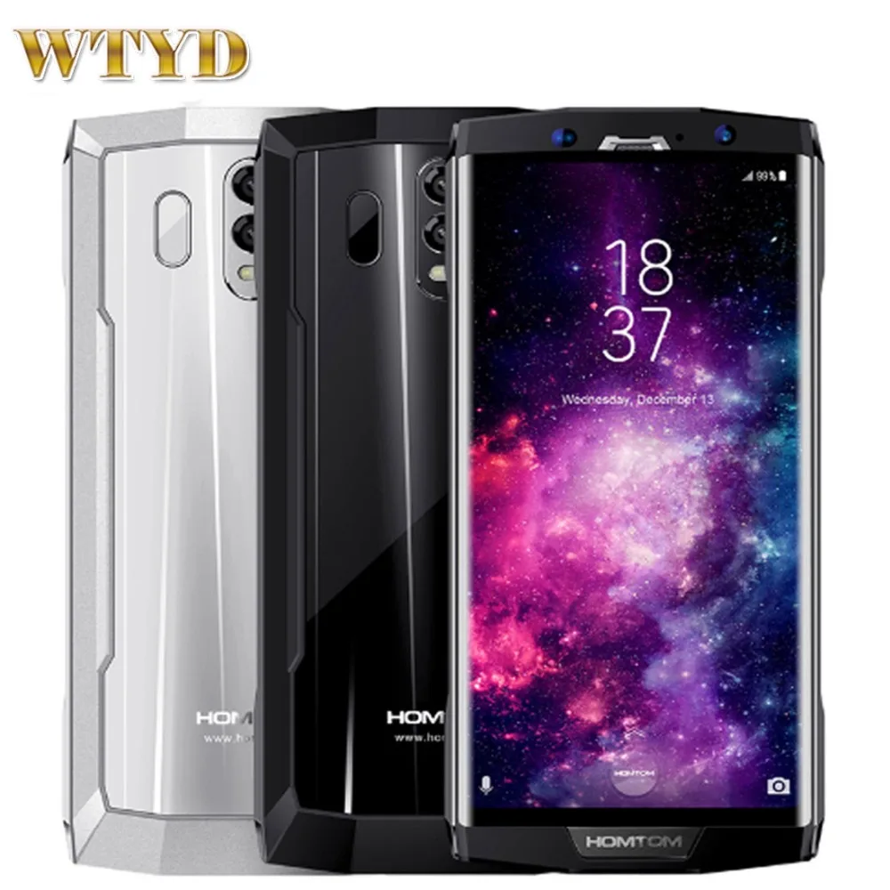 HOMTOM HT70 6 0 &quotHD + 18:9 экран мобильный телефон MTK6750T Восьмиядерный 4G ram 64G rom 10000 mAh