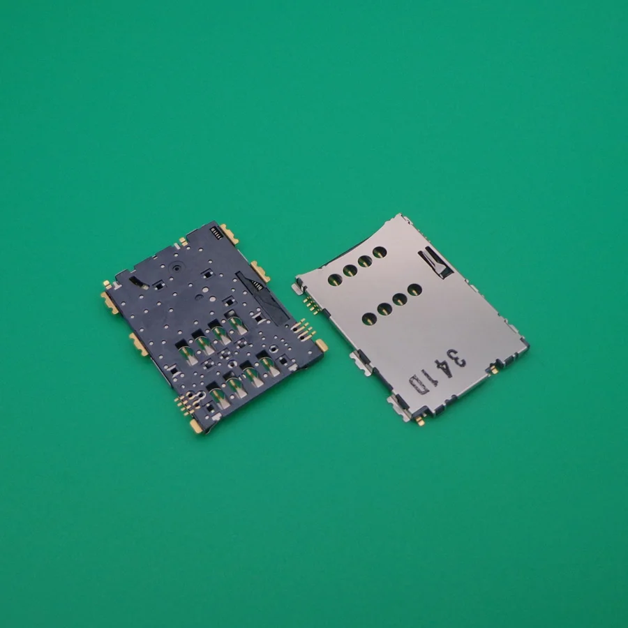 2 шт./лот держатель слота для Sim карты Samsung W2013 B9388 N8000 p6200 P3100 P1000 разъем считывания sim