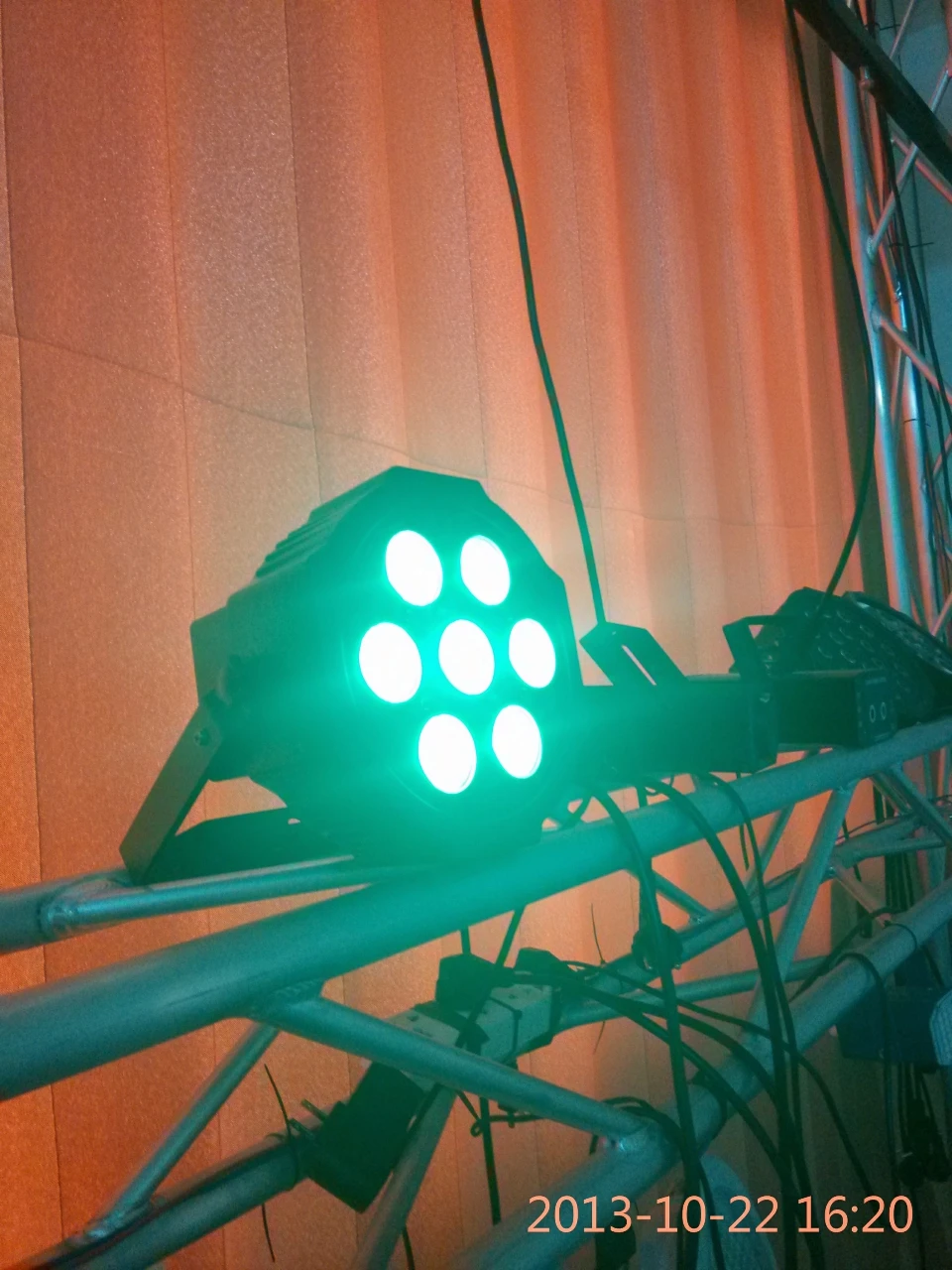 

20pcs/lot, Stage LED Par Light Slim 7x4W RGBA/RGBW 4in1 Flat DJ bar led light dmx dj party entertainment lighting equipment