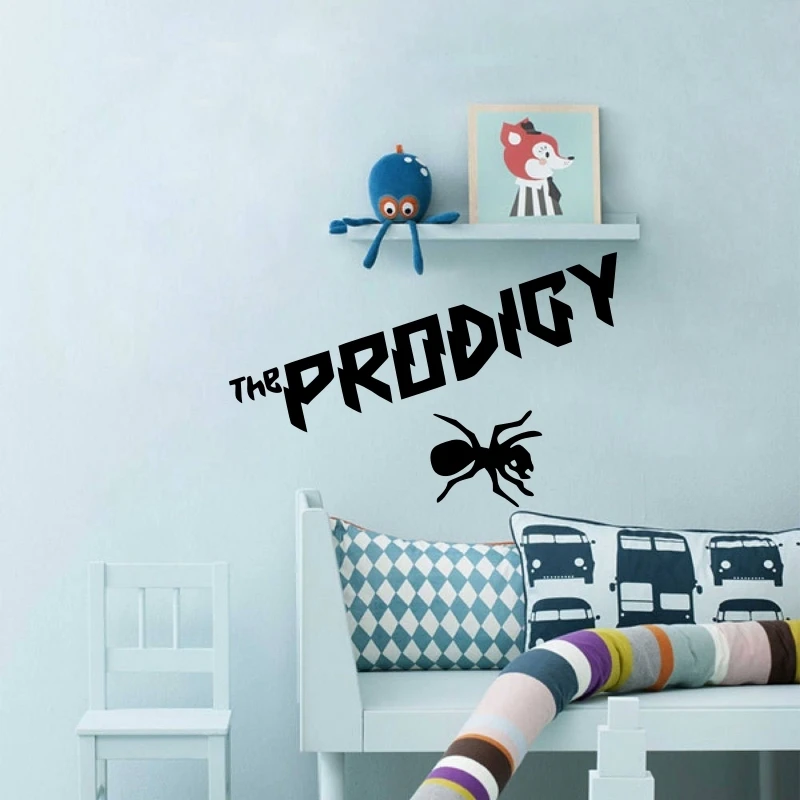 The Prodigy Stickers English Electronic Music Band Home Decoration Wall Sticker (6)