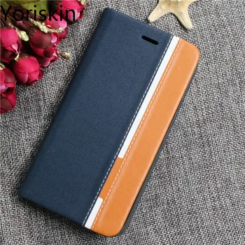 

Full Body Protection Flip Stand Card Holder PU leather Cover For Vodafone Smart Turbo 7 Drop Proof Case