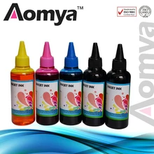 5 Colorsx100ml "Aomya" принтер набор для наполнения чернил совместимый для hp 178 364 564 862 чернила перезаправляемый картридж
