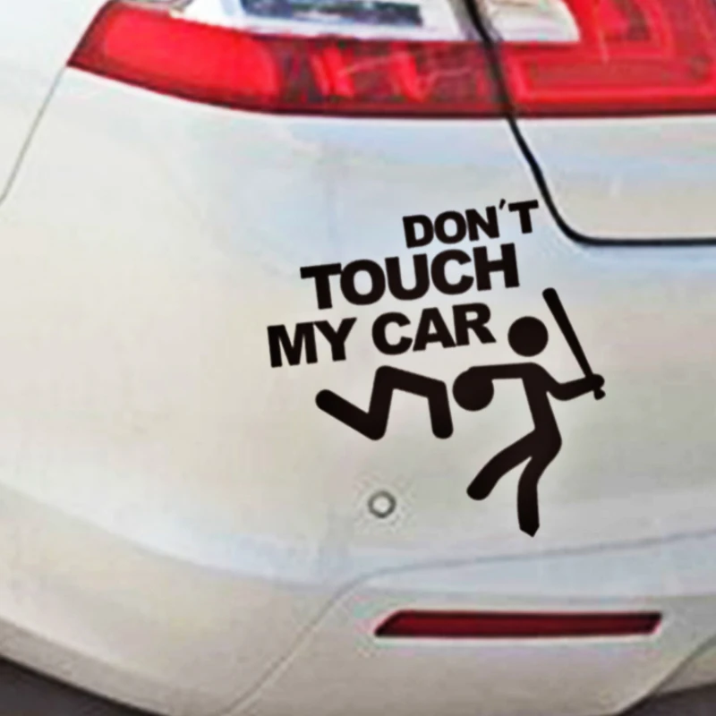 Автомобильные аксессуары Aliauto Don't Touch My Car светоотражающие универсальные