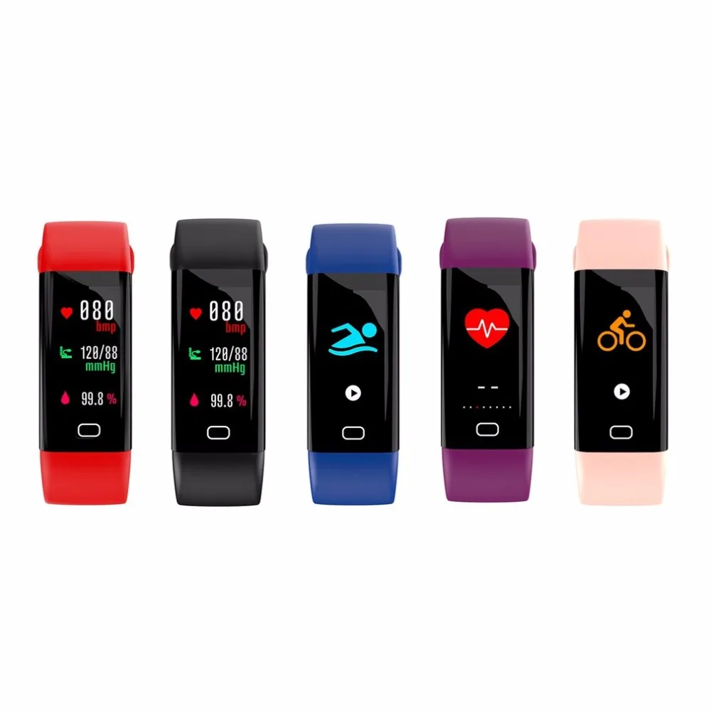 

Smart Watch IP68 Heart Rate Monitor Waterproof Fitness Tracker Blood Pressure Bluetooth For Android IOS men women
