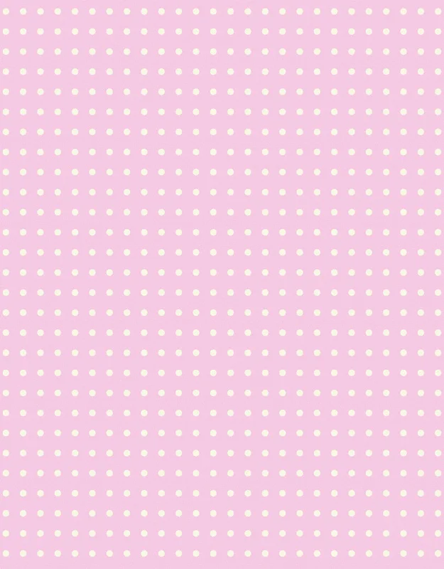 5x7FT Vintage Light Pink Spost Polka Dots Pattern Wall ...