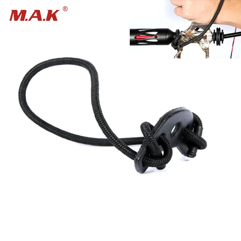 High Quality Leather Compound Bow Wrist strap Adjustable Braided