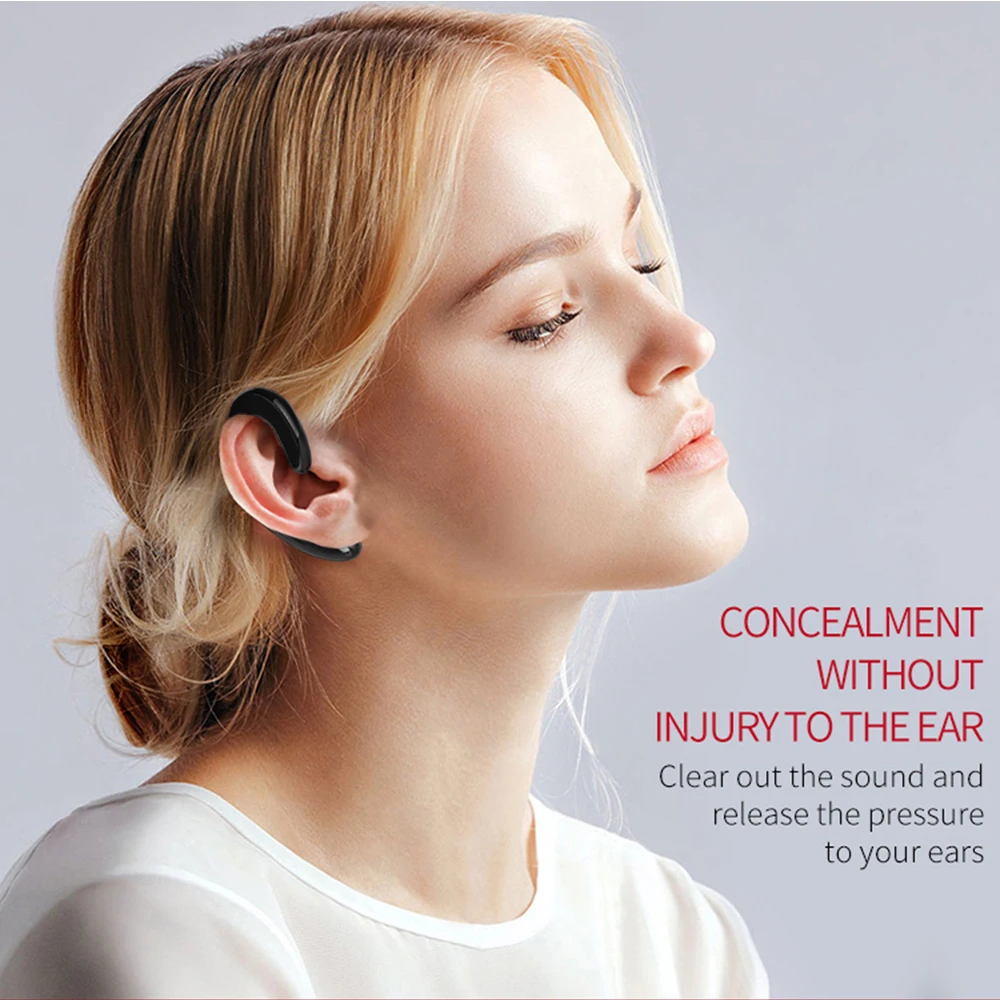 Wireless Earpiece Bluetooth Handsfree Noise Cancelling Stereo Earbuds Headphone Earphone For Samsung iPhone Motorola LG Huawei