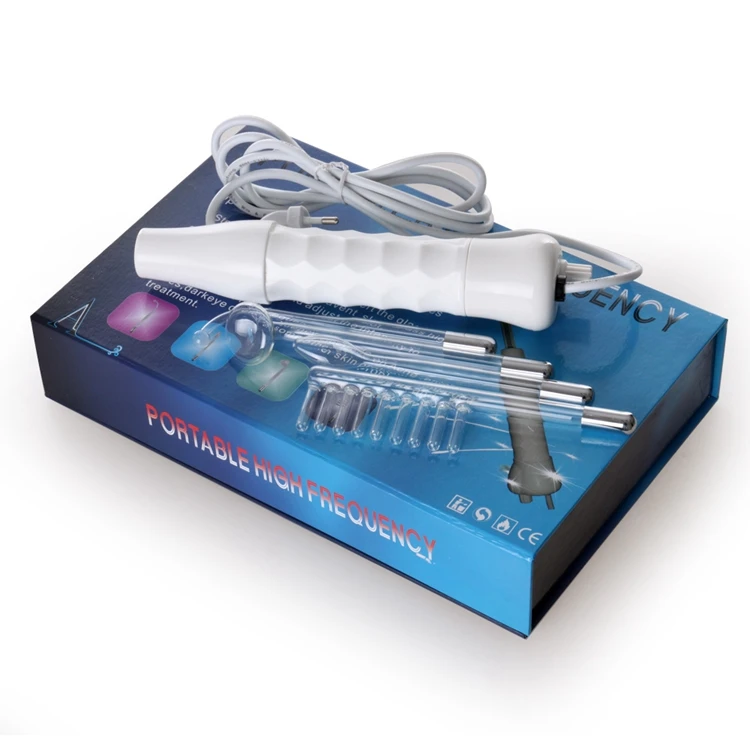 

Handheld electrotherapy skin care galvanic wand high frequency facial machine