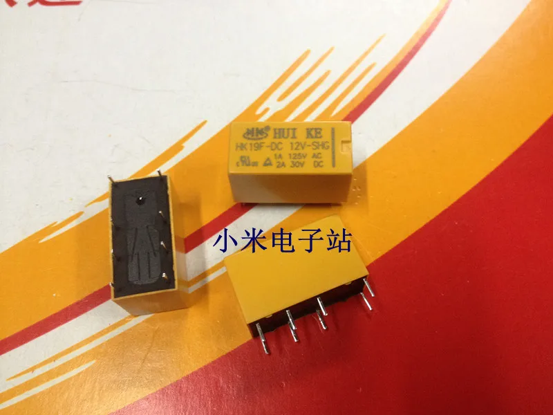 HK19F DC12V SHG UMG реле 3V 5V 9V 24V 2 группа 4078 HFD27 HRS2H|relay 3v|3v relay9v relay |