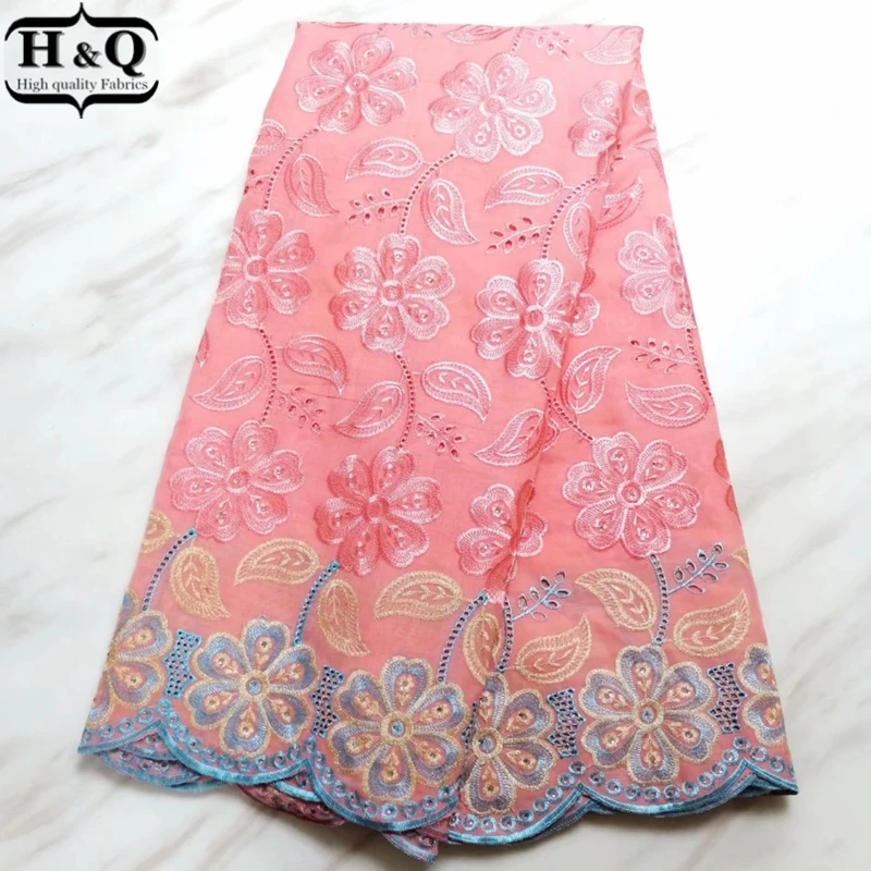 

Hot Sale 2019 African Cotton Lace High Quality Fashion Guipure Lace Fabric Swiss Voile Lace In Switzerland For Elegant Dress