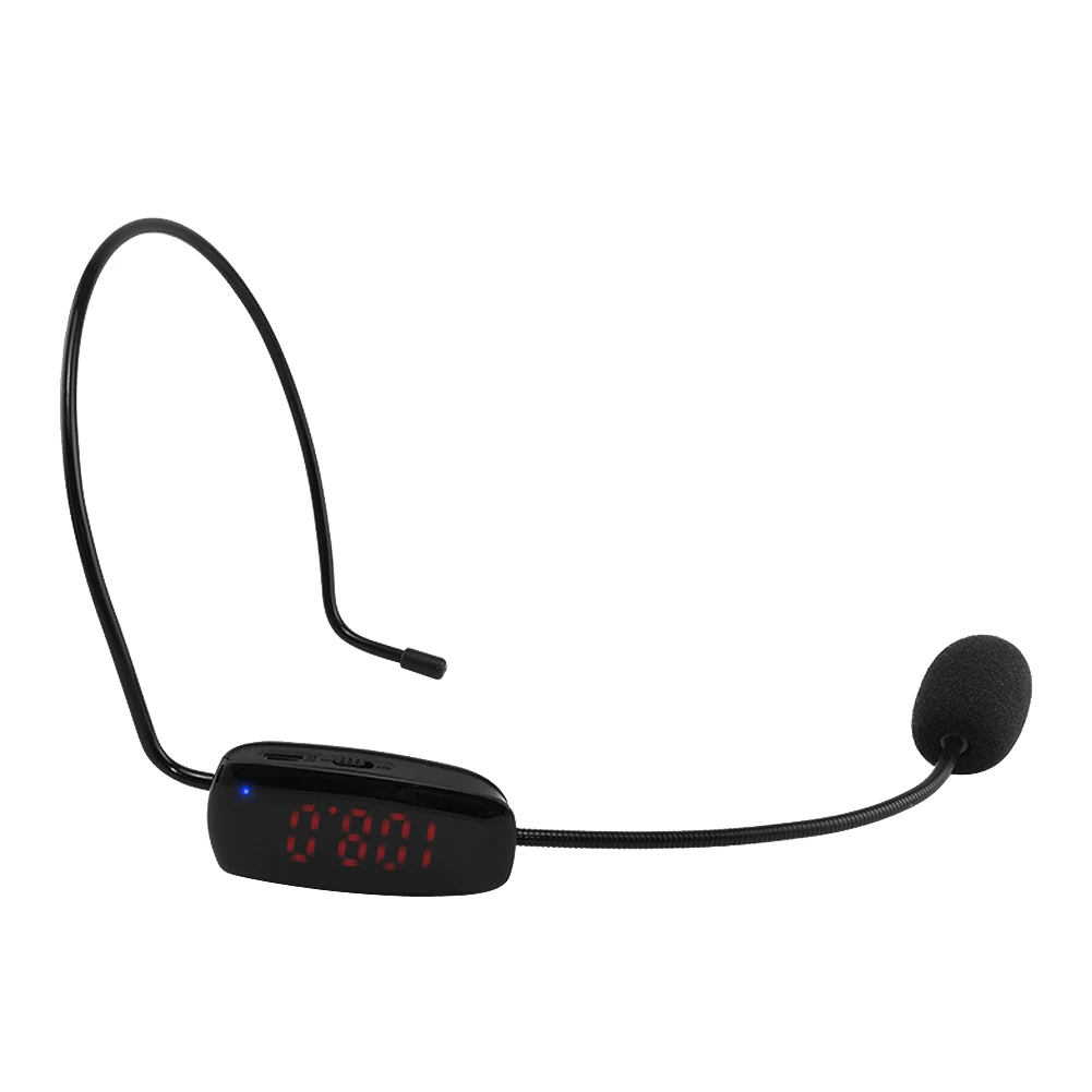 Microphone Headset Radio FM Wireless Headset Microphone Handsfree